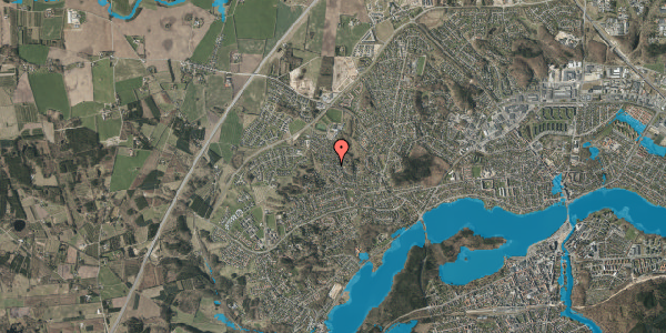 Oversvømmelsesrisiko fra vandløb på Hedebyvej 23, 8600 Silkeborg
