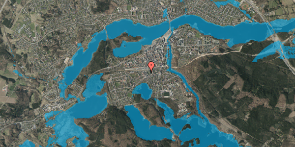 Oversvømmelsesrisiko fra vandløb på Koopmannsvej 5, 2. 8, 8600 Silkeborg