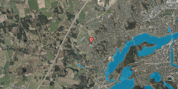 Oversvømmelsesrisiko fra vandløb på Padborgvej 188, 8600 Silkeborg