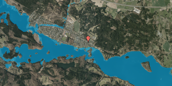 Oversvømmelsesrisiko fra vandløb på Rytterholtsvej 3, 8600 Silkeborg