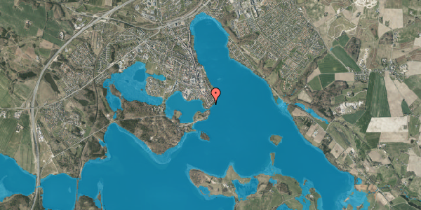 Oversvømmelsesrisiko fra vandløb på Adelgade 4A, st. tv, 8660 Skanderborg
