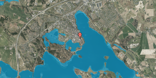 Oversvømmelsesrisiko fra vandløb på Adelgade 37A, 1. th, 8660 Skanderborg