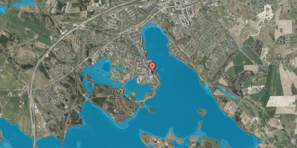 Oversvømmelsesrisiko fra vandløb på Adelgade 56A, 8660 Skanderborg