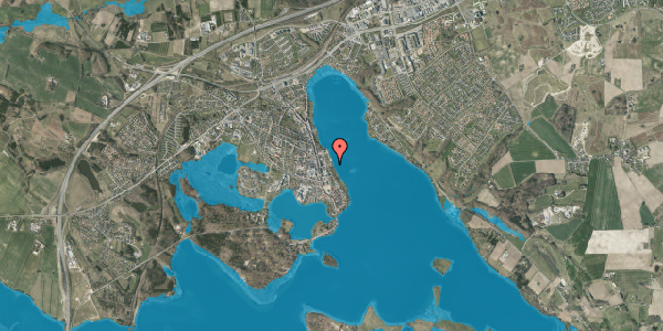 Oversvømmelsesrisiko fra vandløb på Asylgade 7D, 8660 Skanderborg