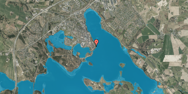 Oversvømmelsesrisiko fra vandløb på Bakken 1, 8660 Skanderborg
