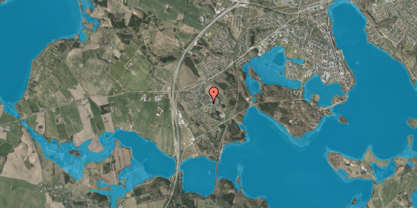 Oversvømmelsesrisiko fra vandløb på Byleddet 5, 8660 Skanderborg