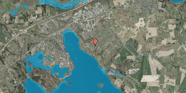Oversvømmelsesrisiko fra vandløb på Bøgevej 3, 8660 Skanderborg