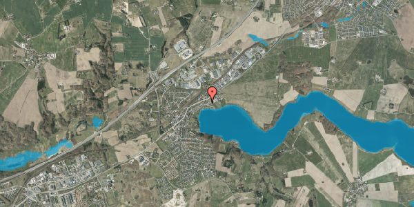 Oversvømmelsesrisiko fra vandløb på Cortinavej 8, 8660 Skanderborg