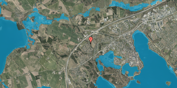 Oversvømmelsesrisiko fra vandløb på Dalen 9, 8660 Skanderborg
