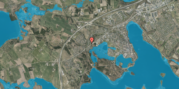 Oversvømmelsesrisiko fra vandløb på Eskebækparken 19, st. tv, 8660 Skanderborg