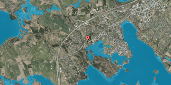 Oversvømmelsesrisiko fra vandløb på Eskebækparken 21, 1. mf, 8660 Skanderborg