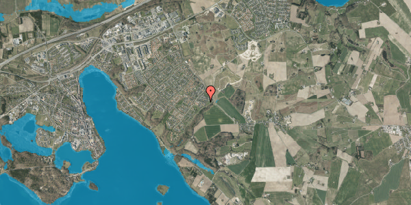 Oversvømmelsesrisiko fra vandløb på Fuglehaven 11, 8660 Skanderborg