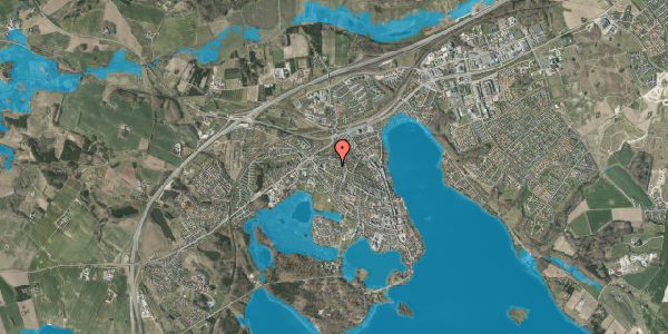 Oversvømmelsesrisiko fra vandløb på Grumstrups Alle 17, 8660 Skanderborg