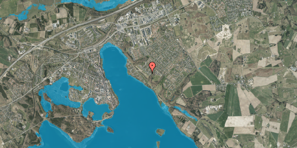 Oversvømmelsesrisiko fra vandløb på Højdedraget 3, 8660 Skanderborg