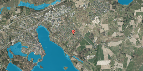 Oversvømmelsesrisiko fra vandløb på Ildervej 4, 8660 Skanderborg