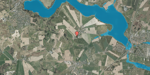 Oversvømmelsesrisiko fra vandløb på Lergravsvej 17, 8660 Skanderborg
