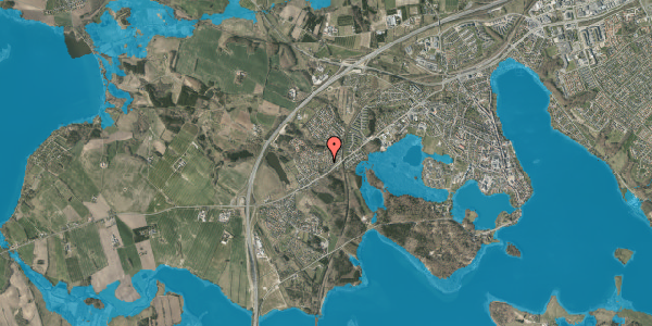 Oversvømmelsesrisiko fra vandløb på Lyngbakken 39, 8660 Skanderborg