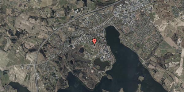 Oversvømmelsesrisiko fra vandløb på Mågevej 6, 8660 Skanderborg