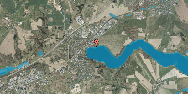 Oversvømmelsesrisiko fra vandløb på Marinavej 24, 8660 Skanderborg