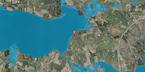 Oversvømmelsesrisiko fra vandløb på Mossøbrå 22, 8660 Skanderborg