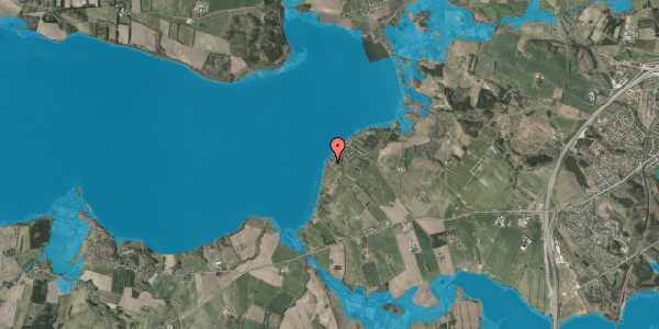 Oversvømmelsesrisiko fra vandløb på Mossøbrå 32, 8660 Skanderborg