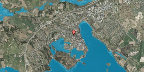 Oversvømmelsesrisiko fra vandløb på Møllegade 56, st. tv, 8660 Skanderborg