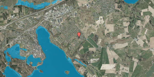 Oversvømmelsesrisiko fra vandløb på Mårvej 39, 8660 Skanderborg