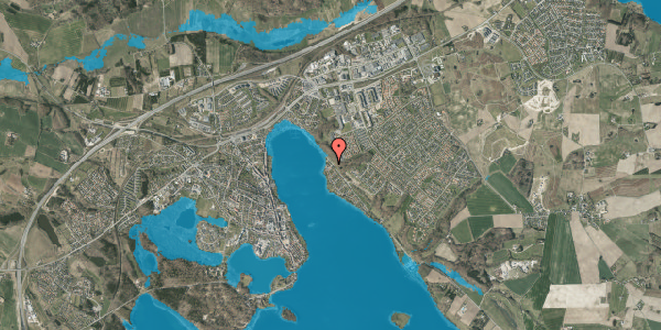 Oversvømmelsesrisiko fra vandløb på Næsset 2, 8660 Skanderborg