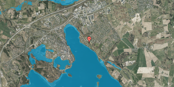 Oversvømmelsesrisiko fra vandløb på Næsset 27, 8660 Skanderborg