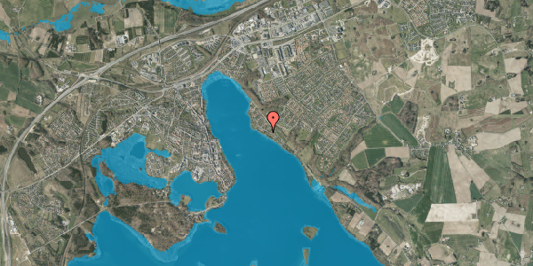 Oversvømmelsesrisiko fra vandløb på Næsset 42, 8660 Skanderborg