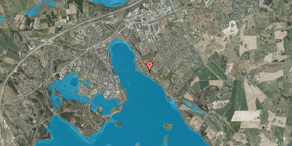 Oversvømmelsesrisiko fra vandløb på Næsset 46, 8660 Skanderborg