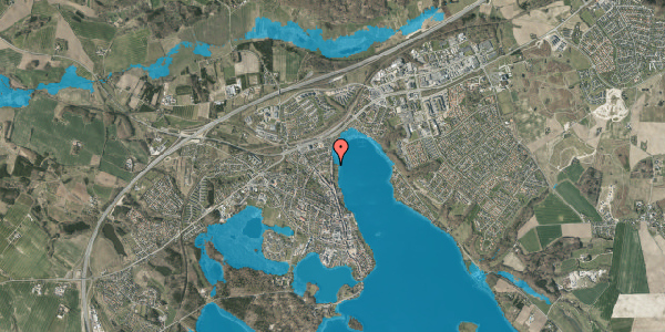 Oversvømmelsesrisiko fra vandløb på Nørregade 52, 8660 Skanderborg