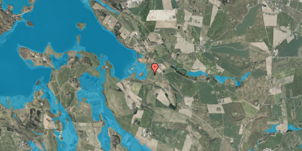 Oversvømmelsesrisiko fra vandløb på Ringklostervej 5, 8660 Skanderborg