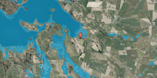 Oversvømmelsesrisiko fra vandløb på Ringklostervej 10, 8660 Skanderborg