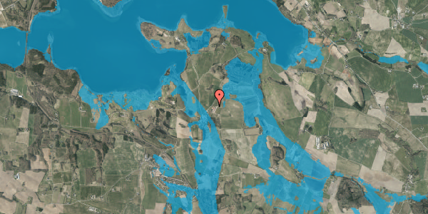 Oversvømmelsesrisiko fra vandløb på Ringklostervej 19, 8660 Skanderborg