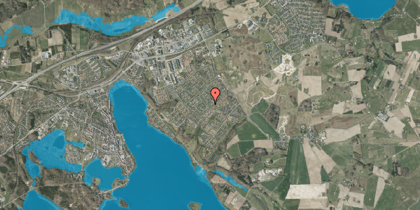 Oversvømmelsesrisiko fra vandløb på Rypevej 7, 8660 Skanderborg