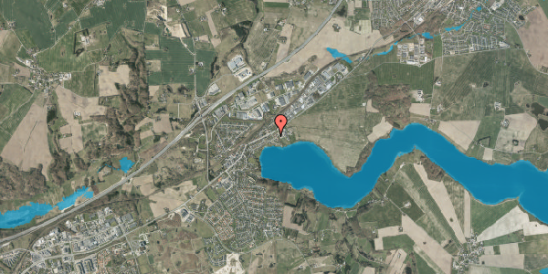 Oversvømmelsesrisiko fra vandløb på Rytterparken 19, 8660 Skanderborg