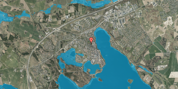 Oversvømmelsesrisiko fra vandløb på Skanderupgade 34, 2. th, 8660 Skanderborg