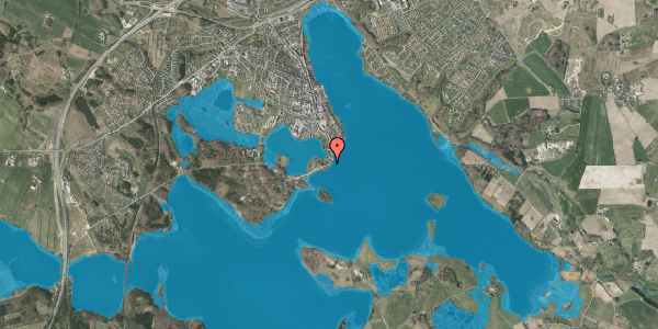 Oversvømmelsesrisiko fra vandløb på Slotsholmen 5, 8660 Skanderborg