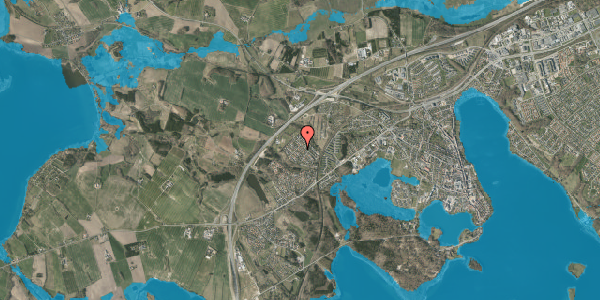 Oversvømmelsesrisiko fra vandløb på Smøgen 4, 8660 Skanderborg