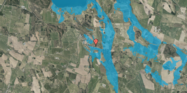 Oversvømmelsesrisiko fra vandløb på Stenløkkeparken 27, 8660 Skanderborg