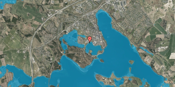 Oversvømmelsesrisiko fra vandløb på Søbyen 47, 8660 Skanderborg