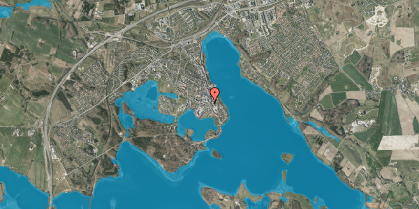 Oversvømmelsesrisiko fra vandløb på Vestergade 2, 1. th, 8660 Skanderborg