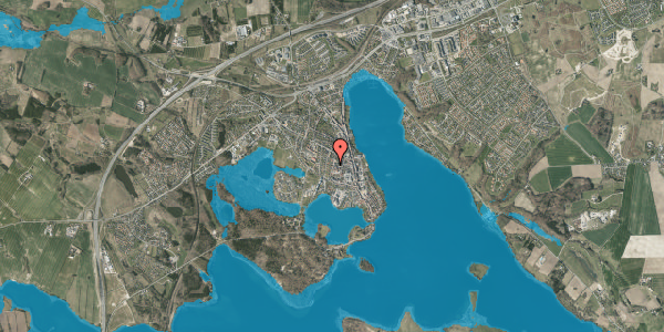 Oversvømmelsesrisiko fra vandløb på Vesterskovvej 15, 2. th, 8660 Skanderborg