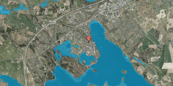 Oversvømmelsesrisiko fra vandløb på Vesterskovvej 27, 1. th, 8660 Skanderborg