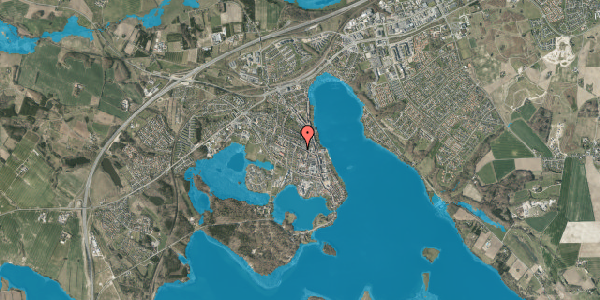 Oversvømmelsesrisiko fra vandløb på Vesterskovvej 33, st. , 8660 Skanderborg