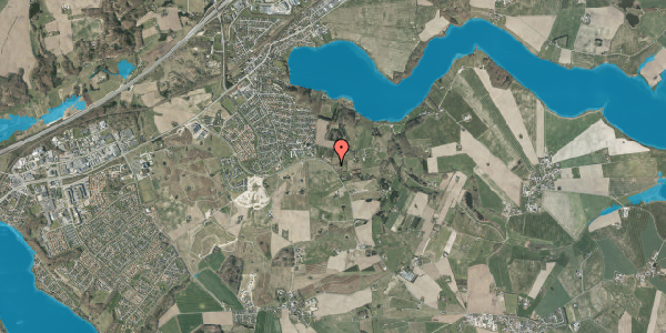 Oversvømmelsesrisiko fra vandløb på Virringvej 27, 8660 Skanderborg