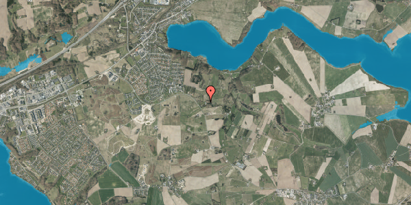Oversvømmelsesrisiko fra vandløb på Virringvej 33, 8660 Skanderborg