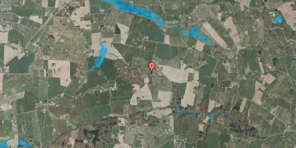 Oversvømmelsesrisiko fra vandløb på Drammelstrupvej 271, 8355 Solbjerg