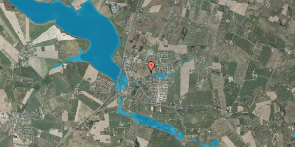 Oversvømmelsesrisiko fra vandløb på Egevangen 239, 8355 Solbjerg